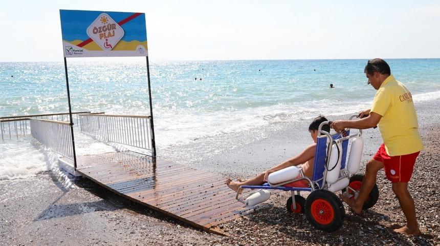 Manavgat Belediyesi&rsquo;nden 2. &ouml;zg&uuml;r plaj