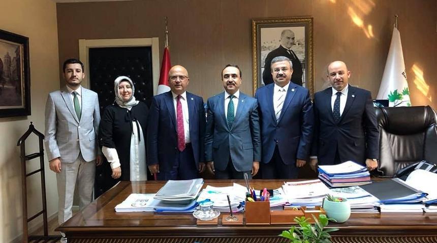 AK Parti Afyonkarahisar heyetinden Bakan Yardımcısı &Ouml;zkaldı&rsquo;ya ziyaret