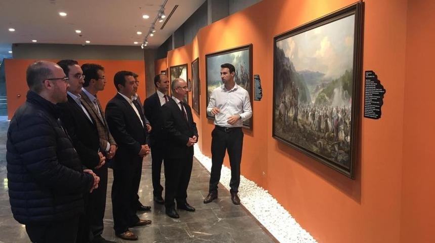 Başkan Bakıcı, Panorama 1326 Bursa Fetih M&uuml;zesi&rsquo;ni ziyaret etti
