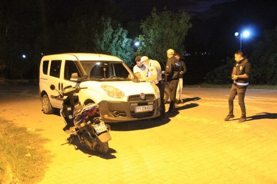 Bilecik&rsquo;te Emniyetten motosiklet uygulaması