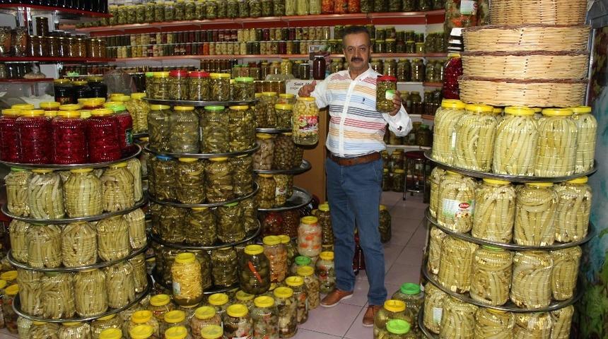 Turşular kışa hazırlandı