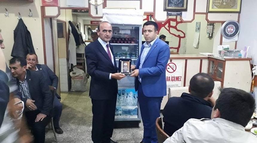 Kaymakam Yurdag&uuml;l i&ccedil;in veda yemeği d&uuml;zenlendi