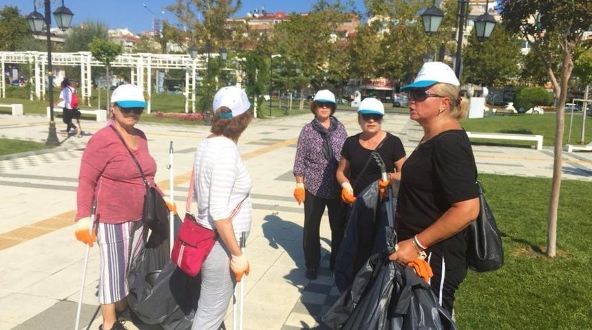 S&uuml;leymanpaşa&rsquo;da vatandaşlardan &ccedil;evre temizliği