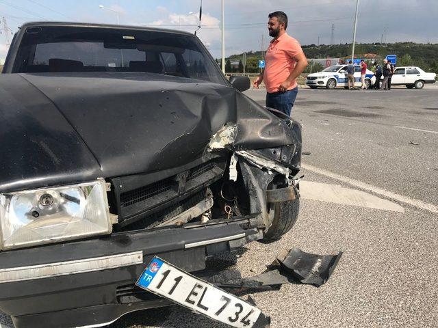 Bilecik’te trafik kazası: 1 yaralı