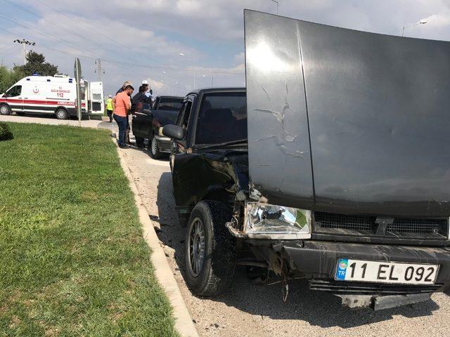 Bilecik’te trafik kazası: 1 yaralı