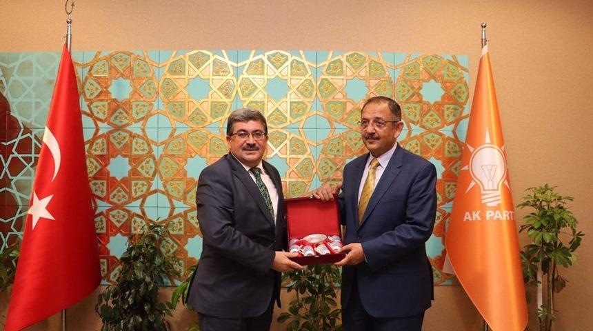 Başkan Can&rsquo;ın Ankara temasları