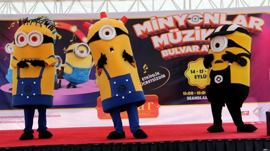 Samsun &rsquo;Minyonlar&rsquo;ı &ccedil;ok sevdi