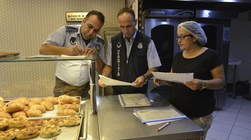 Simit fırınları denetleniyor