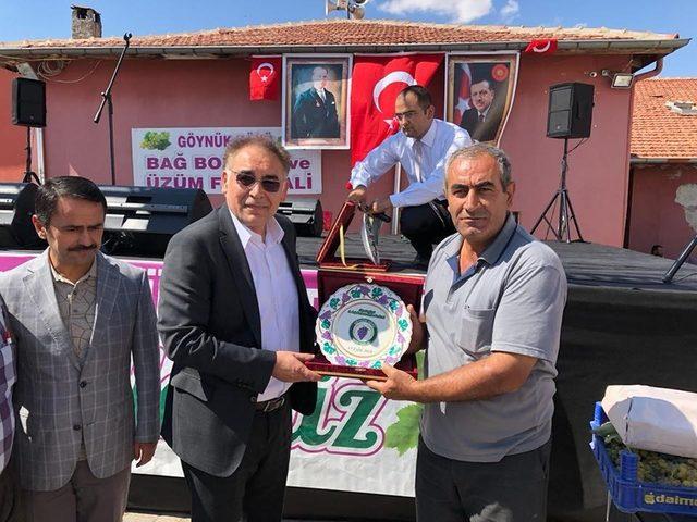 Göynük Köyünde bağ bozumu ve üzüm festivali yapıldı