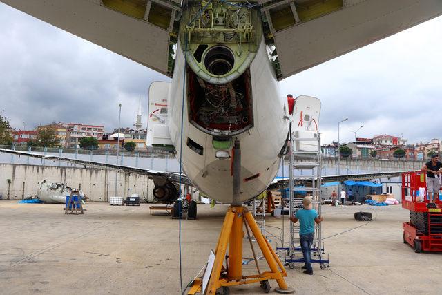 Millet kıraathanesi yapılacak u&ccedil;ak, gece nakledilecek 2