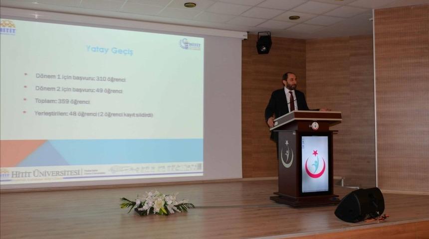 Hitit üniversitesi Rektörü Prof. Dr. Reha Metin Alkan;