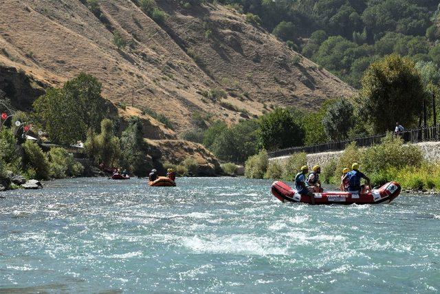 Türkiye Rafting Şampiyonasında ikinci gün