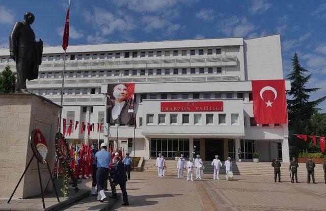 Atatürk’ün Trabzon’a ilk gelişinin 94. yıldönümü