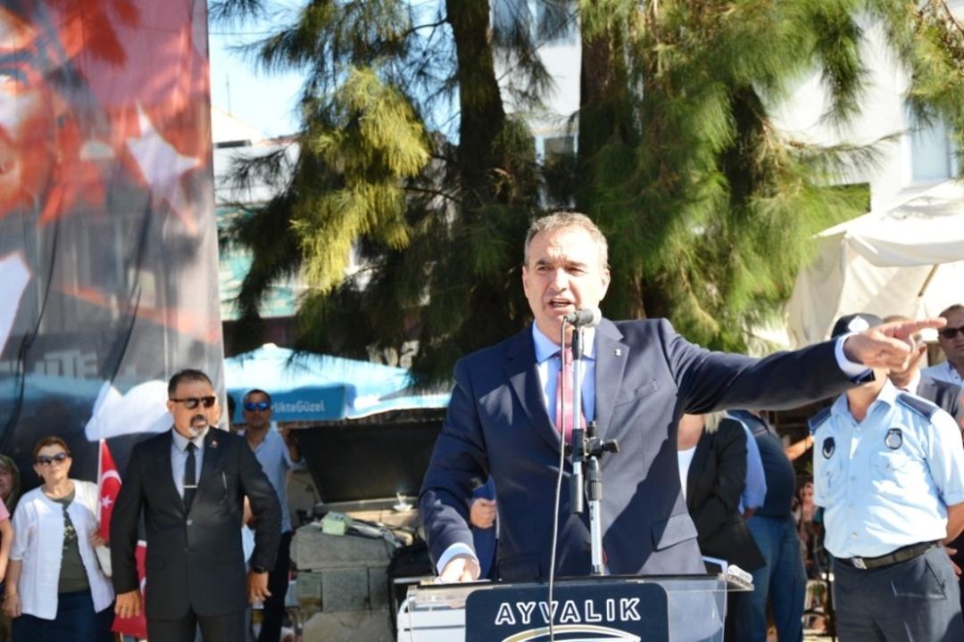 Ayvalık&rsquo;ta D&uuml;şman İşgalinden Kurtuluşu&rsquo;nun 96. Yıld&ouml;n&uuml;m&uuml; coşkusu