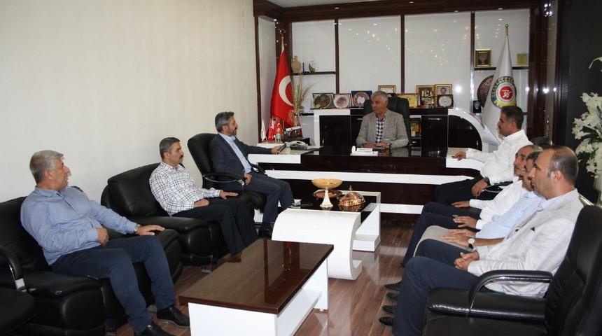 AK Parti Milletvekilleri ATSO y&ouml;netimiyle bir araya geldi