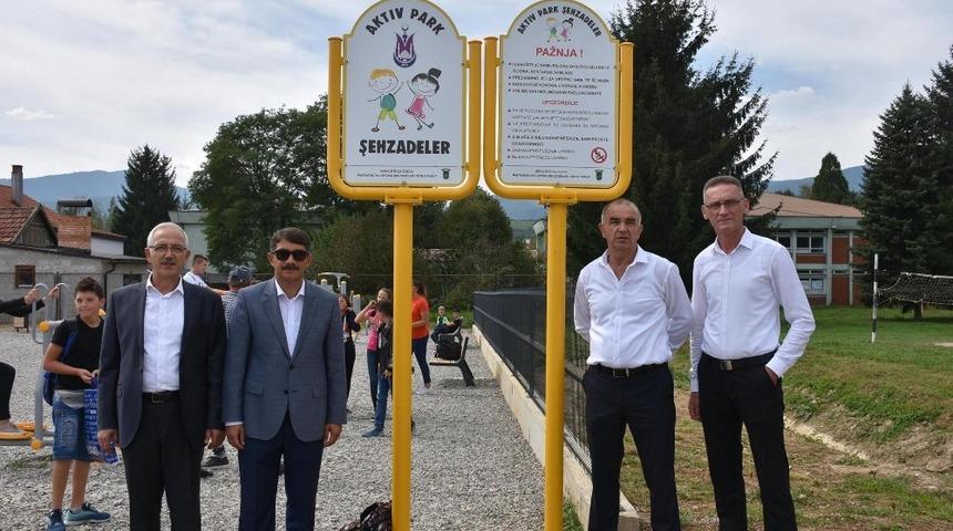 Şehzadeler&rsquo;den Bosna Hersek&rsquo;e &rsquo;Aktif &Ccedil;ocuk Parkı&rsquo;