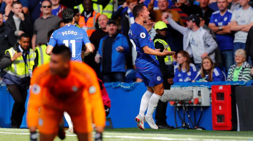 Chelsea 4 - 1 Cardiff City (İngiltere Premier Lig)