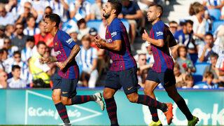 Real Sociedad 1 - 2 Barcelona (La Liga)