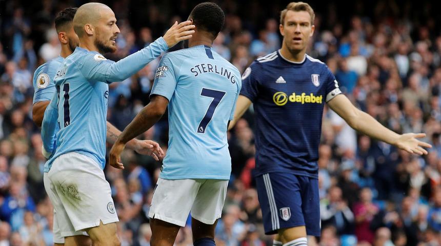 Premier Lig | Manchester City 3 - 0 Fulham (Maç özeti)