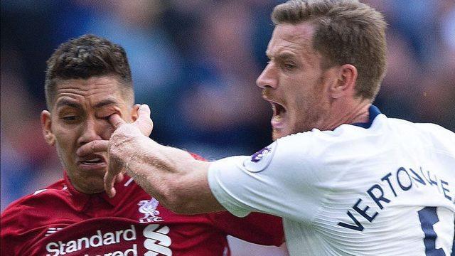 Verthongen'in parmağı Firmino'nun gözüne geldi!