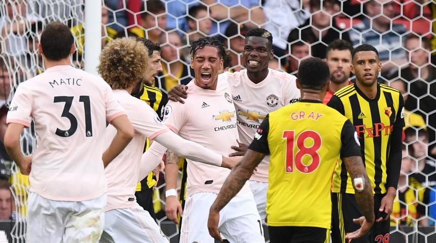 Watford 1 - 2 Manchester United (Maç özeti)