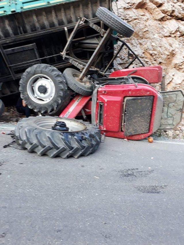 Kahramanmaraş&rsquo;ta trafik kazası: 1 yaralı 1