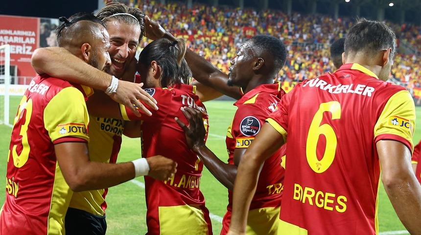 G&ouml;ztepe, Kayserispor'a 'dur' dedi: 2-0