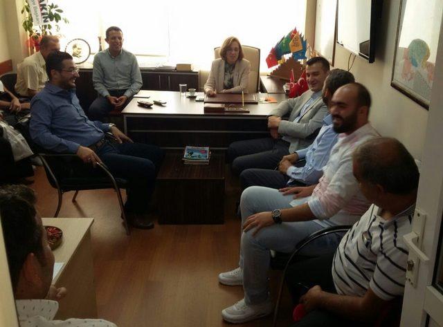 MHP Genel Başkan Yardımcısı Depboylu’dan yeni atanan başkanlara ziyaret