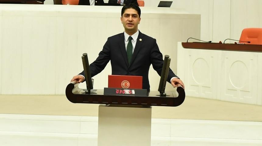 MHP’li Özdemir Antalya-Kayseri Hızlı Tren Projesi’ni Meclis gündemine taşıdı