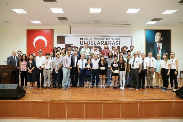 3. Uluslararası Mersin Açık Satranç Turnuvası sona erdi