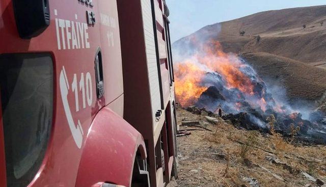 Başkale’de 4 bin bağ ot kül oldu