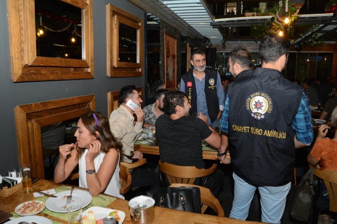 Van&rsquo;da asayiş uygulaması