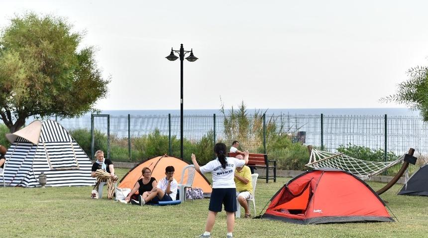 Özel çocukların kampı sona erdi