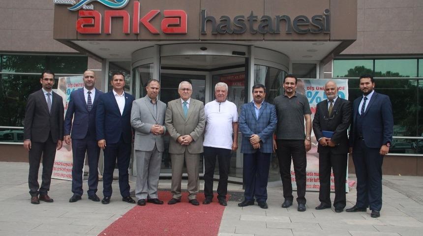 Iraklı diplomatik heyetin tercihi Anka Hastanesi