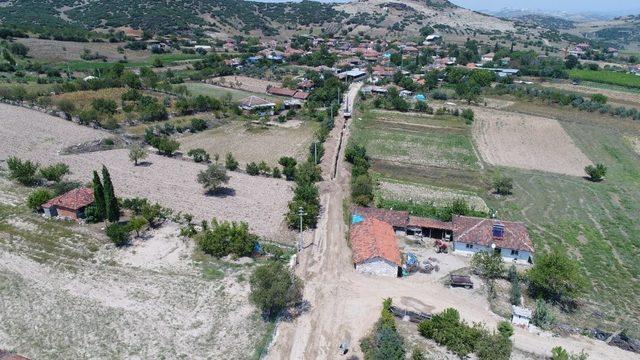 Kula’da 4 buçuk kilometrelik içme suyu hattı