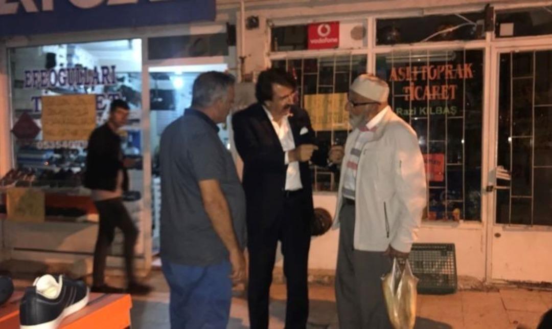 Milletvekili Aydemir, Dadaşların dolar tepkisine ortak oldu