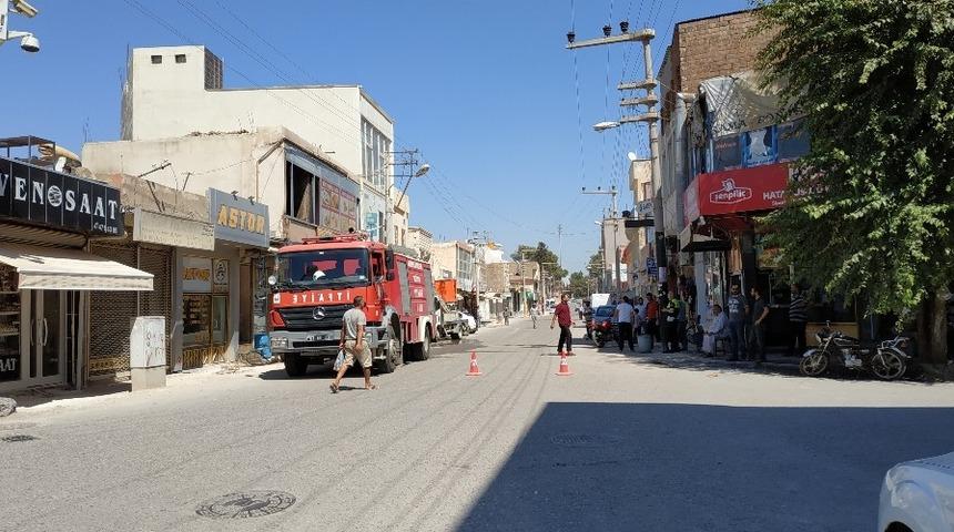D&ouml;ner D&uuml;kkanında &Ccedil;ıkan Yangın Korkuttu
