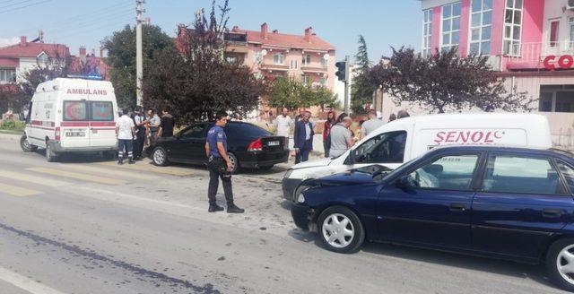 Tavşanlı’da trafik kazası: 1 yaralı