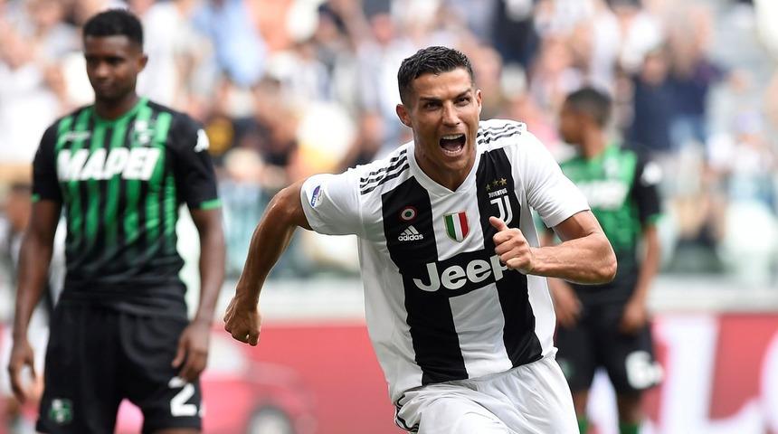 Ronaldo, Juventus'ta a&ccedil;ılışı dubleyle yaptı