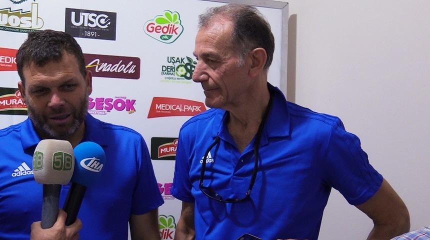 UTAŞ Uşakspor - Manisaspor ma&ccedil;ının ardından