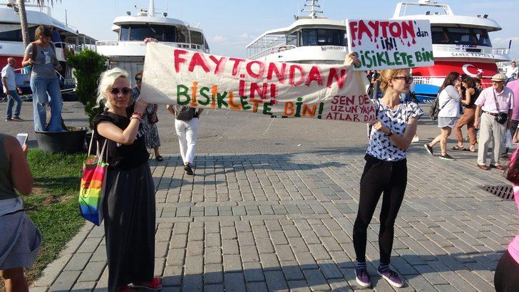 Büyükada'da fayton protestosu  G2
