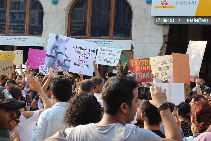 Büyükada'da fayton protestosu  G1