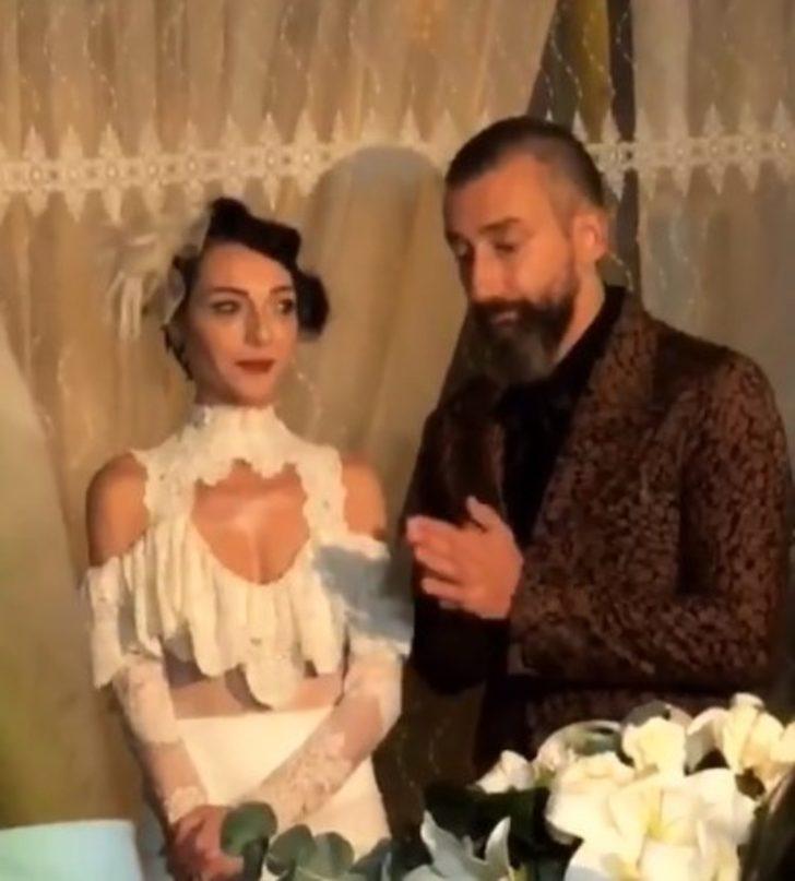 Yunus Günçe tiyatrocu sevgilisiyle dünyaevine girdi!  G1