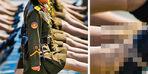 Ayaklarını görünce... Kuzey Kore'nin kadın askerleri...
