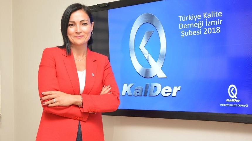 KalDer İzmir Şubesinde bayrağı Senem Kılı&ccedil; devraldı