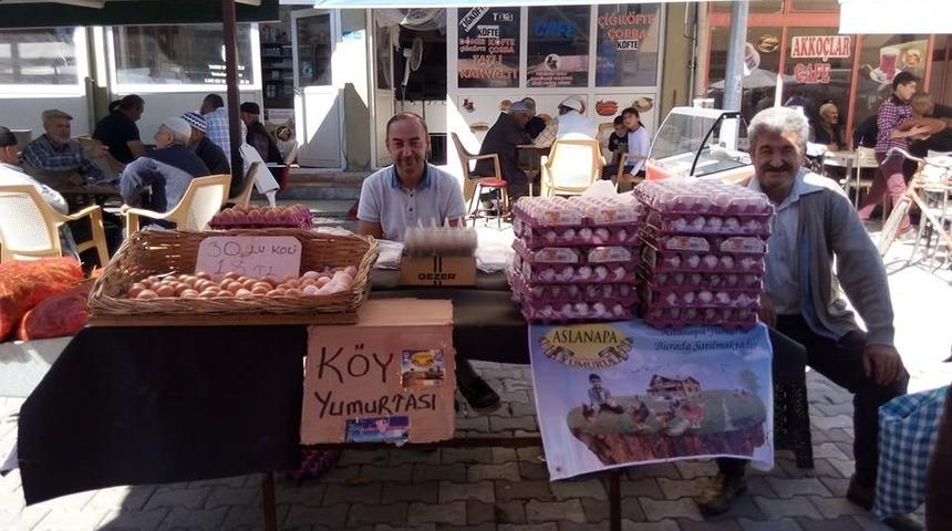 &Ccedil;iftlikte &uuml;rettiği organik yumurta marka oldu