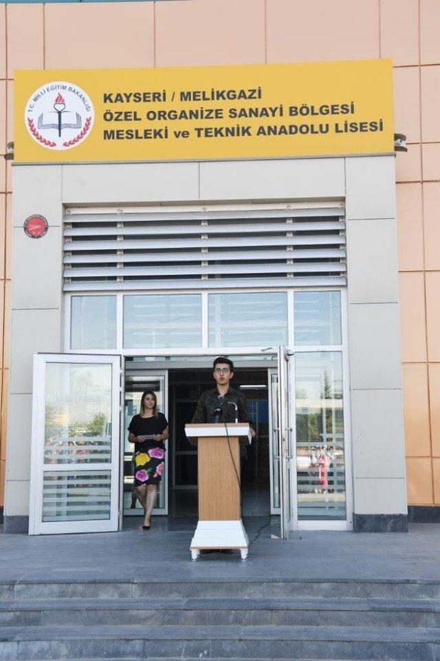 Özel Kayseri OSB Teknik Koleji’nde Ders Zili Çaldı