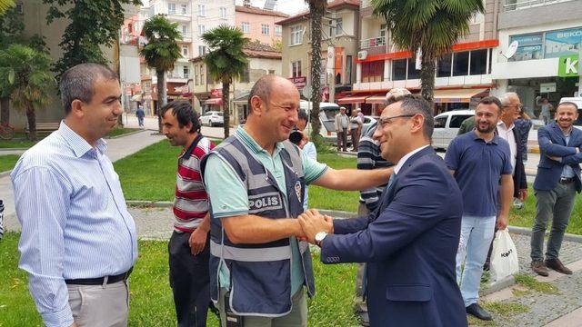 Kaymakam Çağlar, Uşak’a uğurlandı