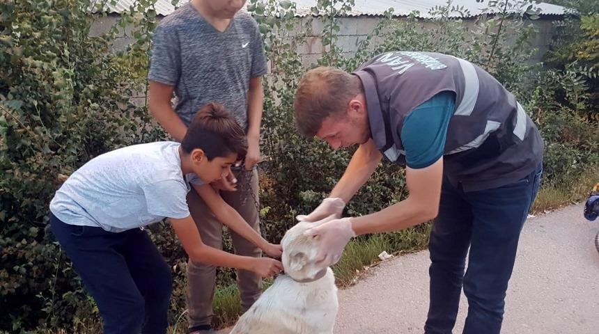 Vanlı &ccedil;ocuklardan &ouml;rnek davranış