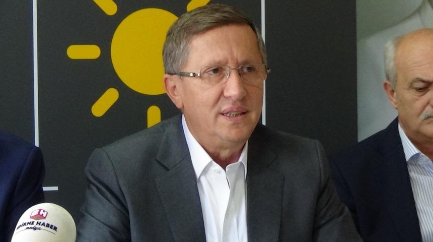 İYİ Parti Grup Başkan Vekili L&uuml;tf&uuml; T&uuml;rkkan Edirne&rsquo;de